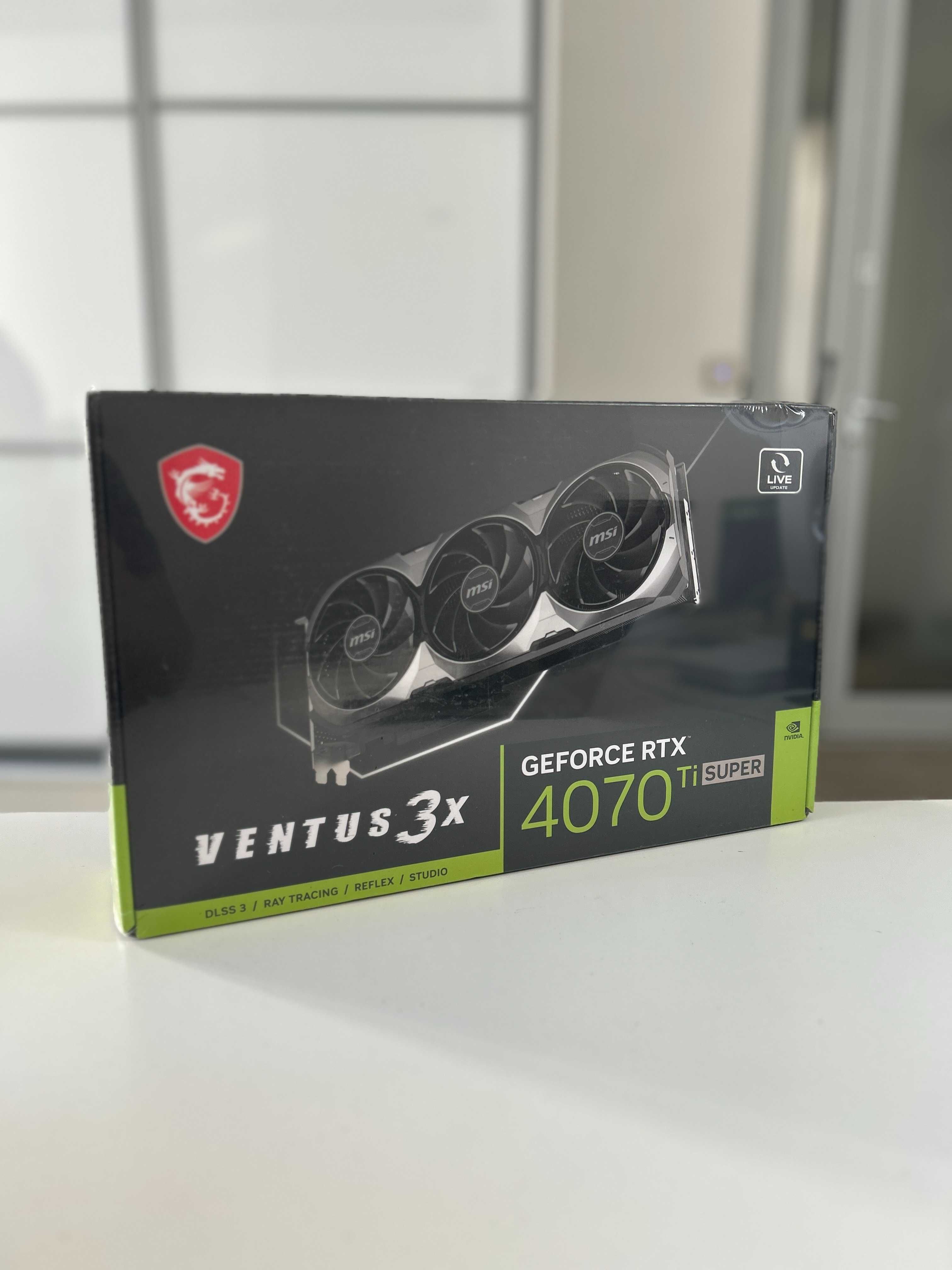 Оплата частинами! GeForce RTX 4070 Ti Super 16G Ventus 3X OC