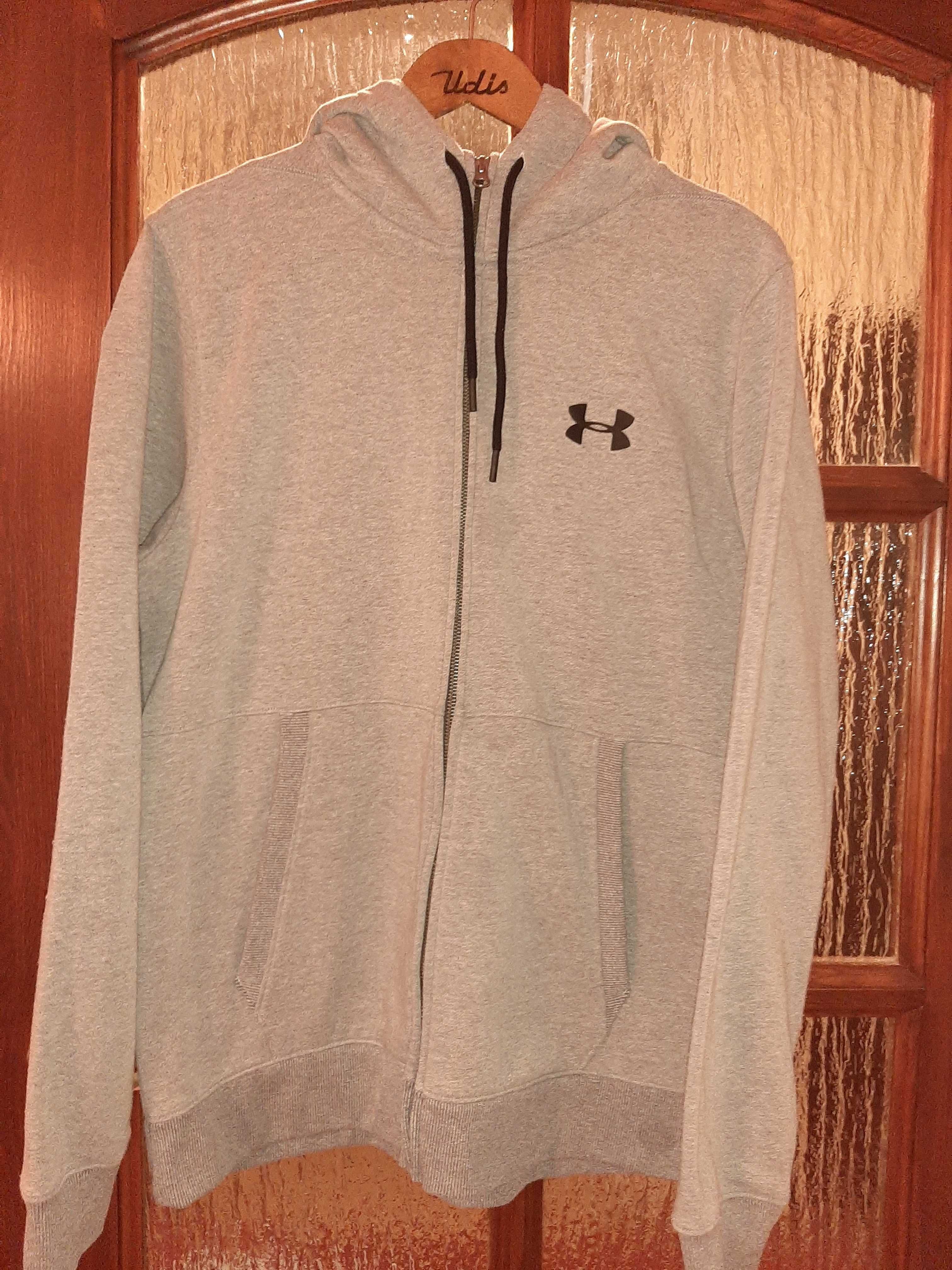 Under Armour Threadborne FZ bluza szara