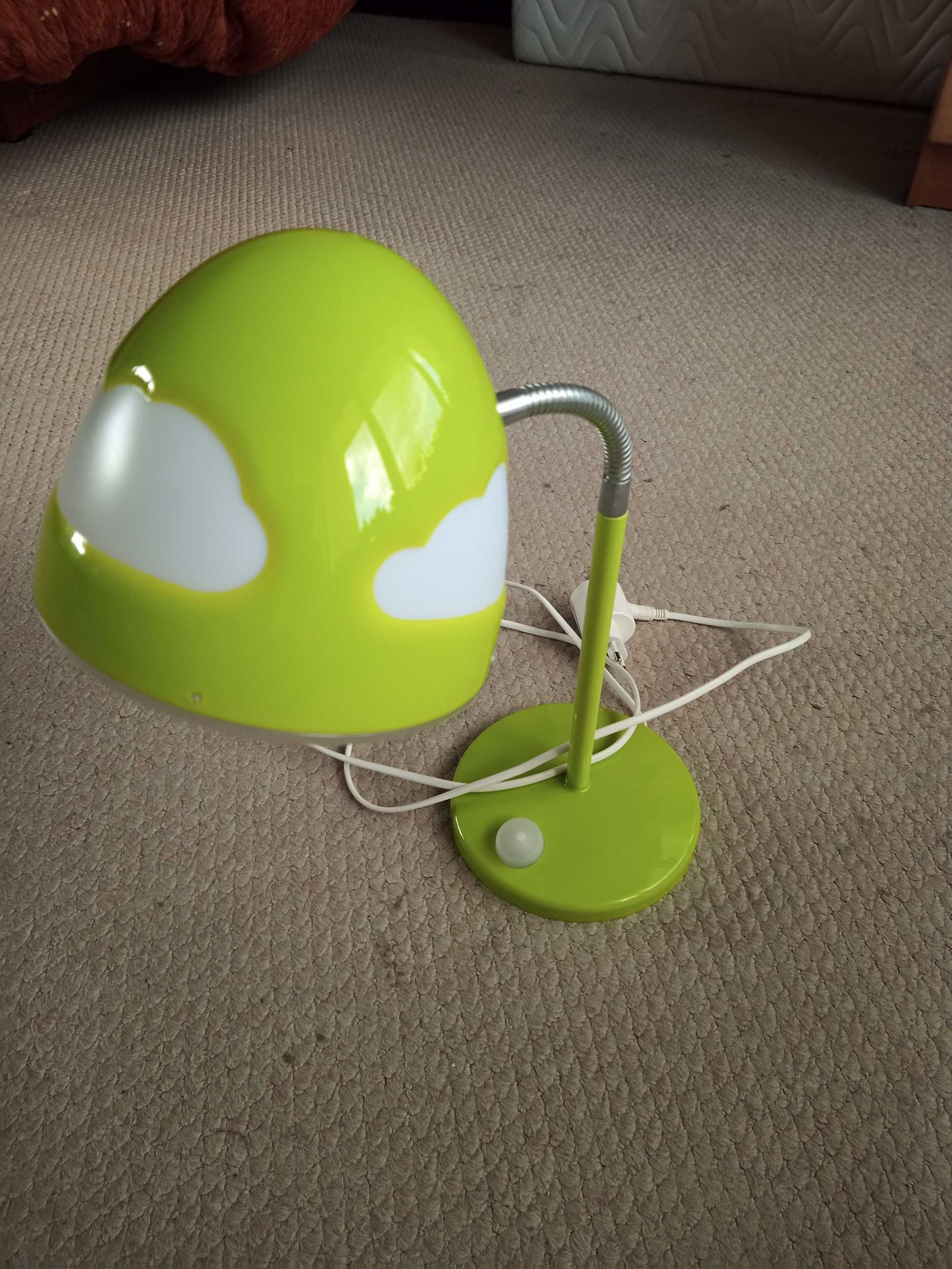 Lampka Ikea Skojig stojąca, zielona