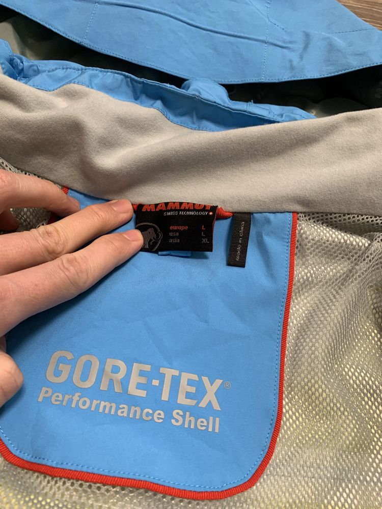 ветровка mammut gore-tex, куртка мамут