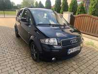 Audi A2 1,6 2004r skóry klima panorama maly przebieg