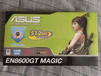 Asus GeForce 8600gt, 512mb, VGA, DVI-I, S-Video.