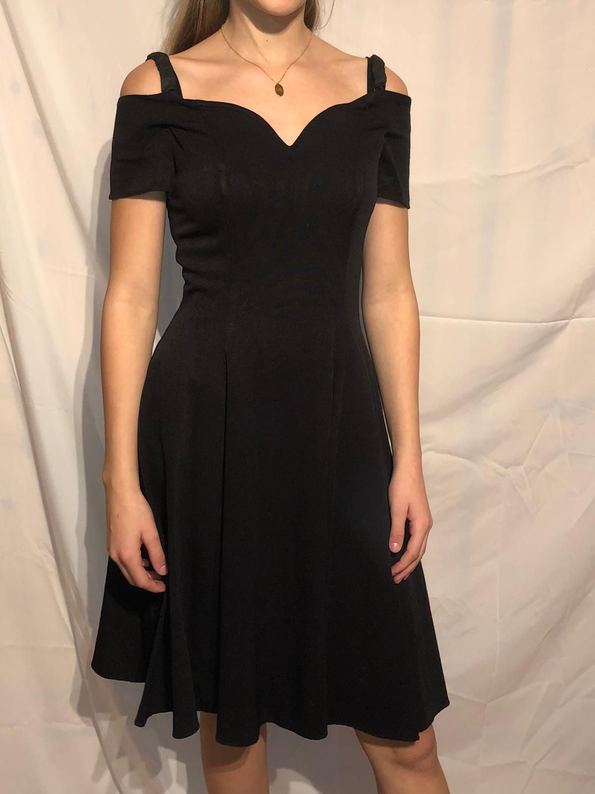 Sukienka dekolt serce vintage H&M