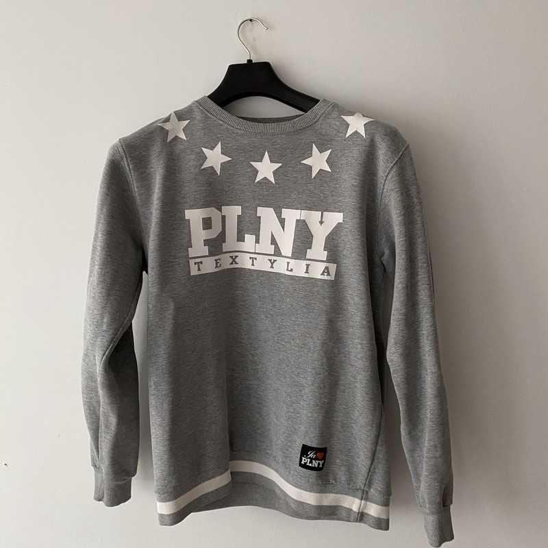 Bluza PLNY Textylia Tede M-Medium Jasno-Szara Klasyk !!!