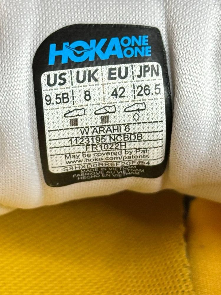 Кросівки Hoka Arahi 6 / EU 42 / Оригінал