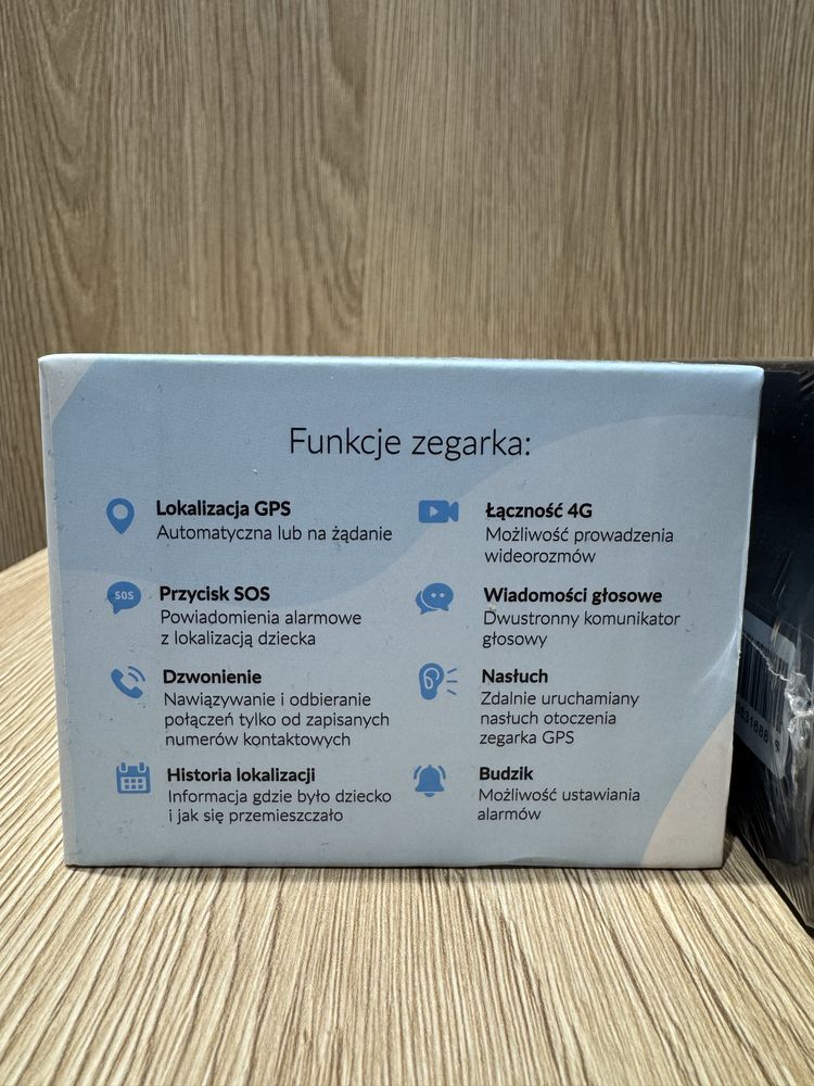 Opaska SOS + zegarek dla dziecka