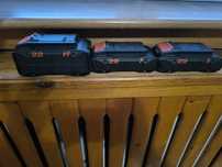 Baterie HILTI 2x4Ah i 1x8 Ah
