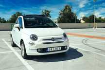 Kabriolet Fiat 500C do ślubu