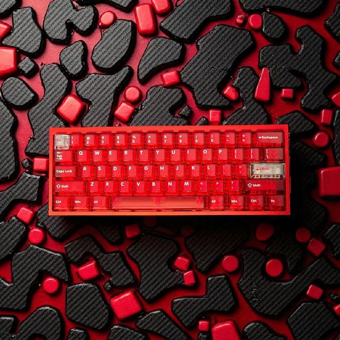 Кастом алюмінієва магнітна 8к rgb клавіатура