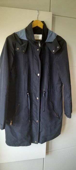 Cienka parka granatowa Cropp L