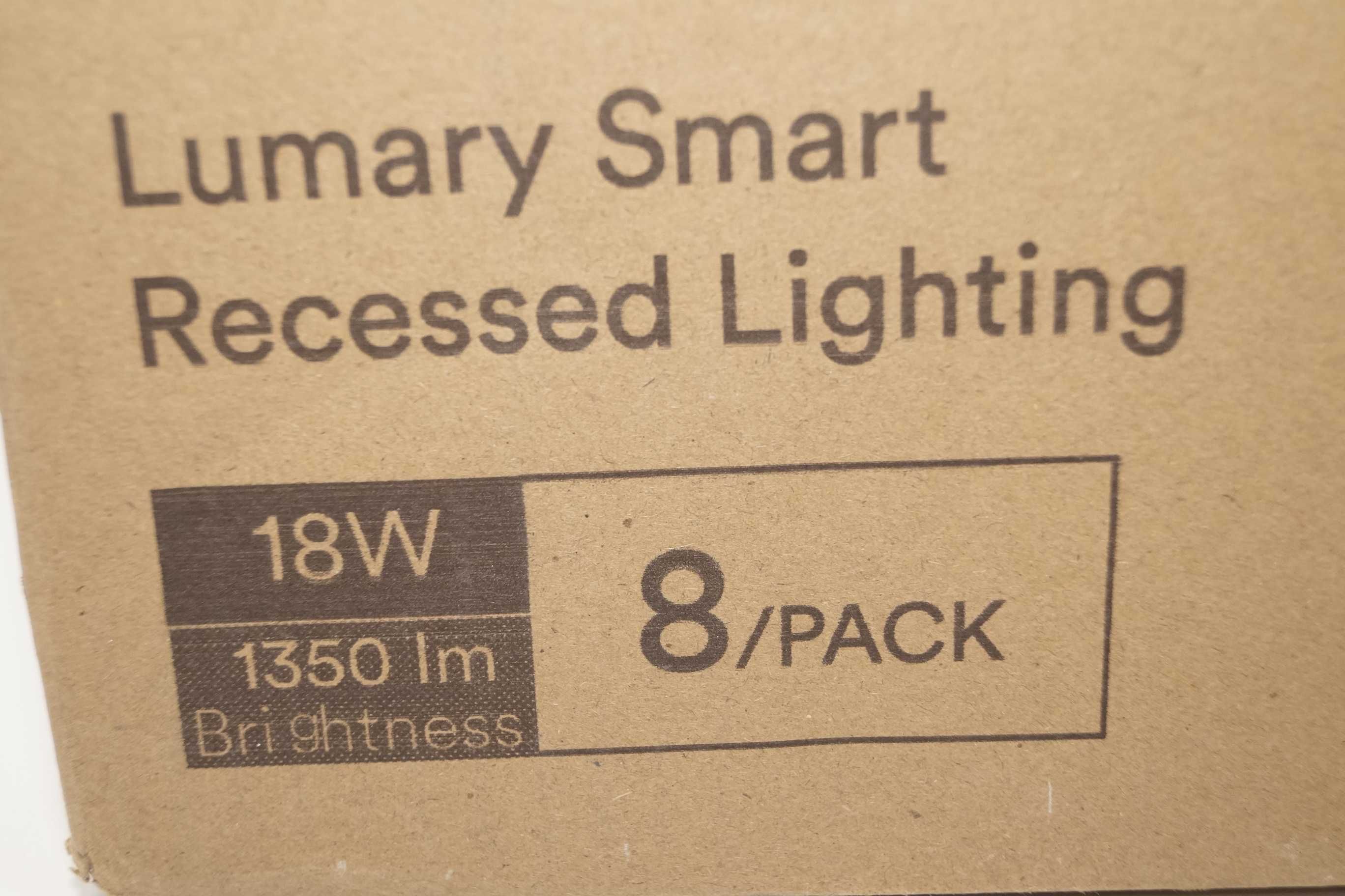 Lumary 8szt Okrągły panel sufitowy wpuszczany 18W smart wifi 16mln kol