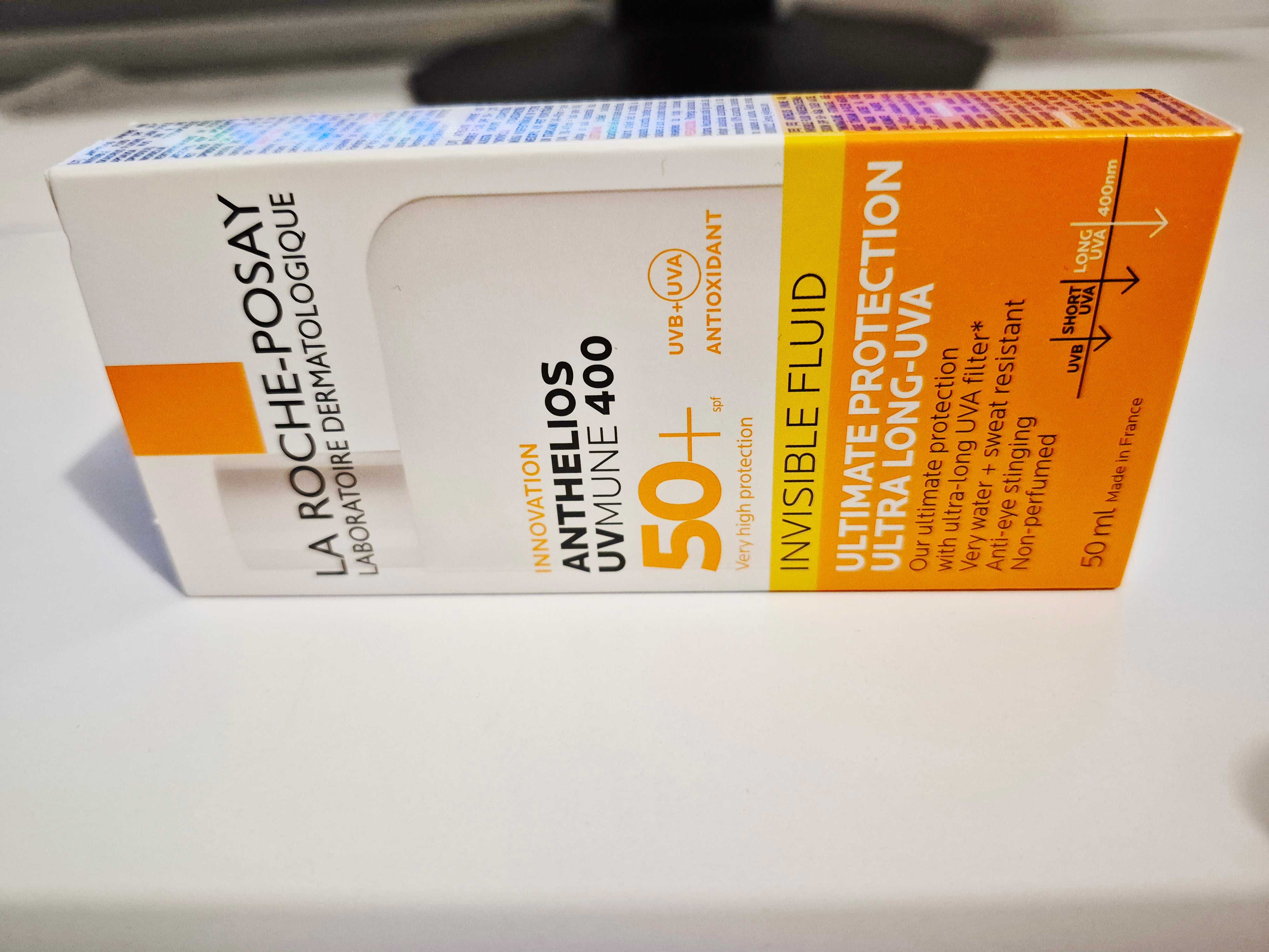 NOWY La Roche-Posay Anthelios UVMune, niewidoczny fluid SPF50+, 50 ml
