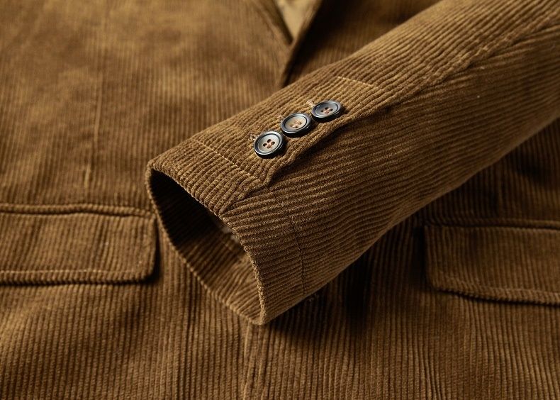 Marynarka sztruksowa brązowa nowa rozmiar L