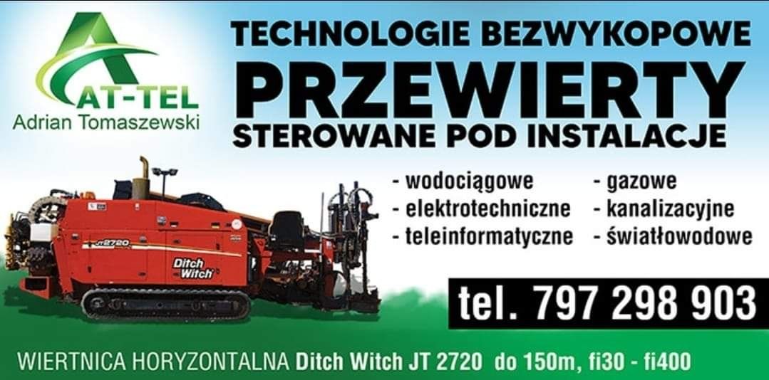 Technologia bezwykopowa/Przewiert/Kret