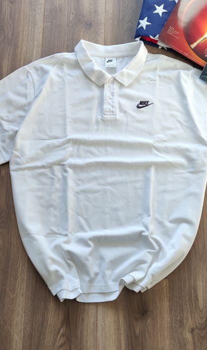 Оригінал! Поло Nike. Біла футболка. Розмір 52/XXL