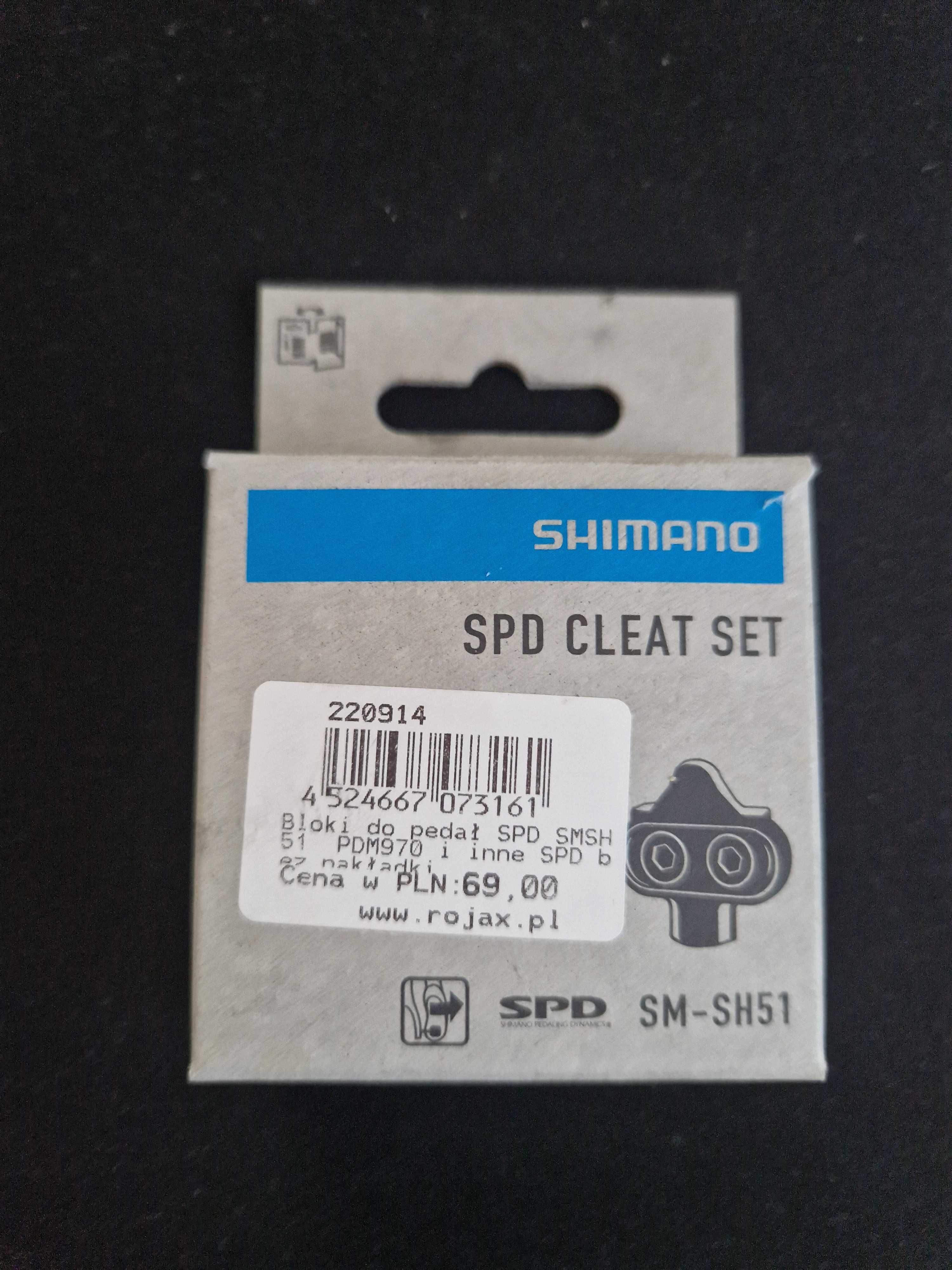 Shimano spd cleat set sm-sh51