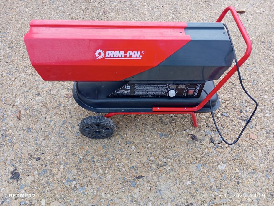 Nagrzewnica olejowa 40 kW spalinowa dmuchawa + termostad LCD piec