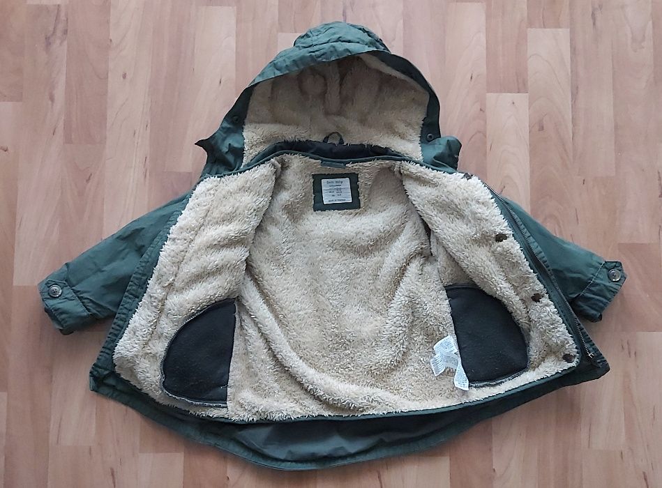Zimowa, wiosenno-jesienna kurtka dla chłopca ZARA 104 cm.