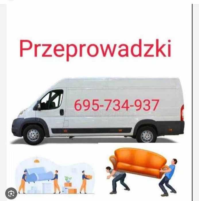 PRZEPROWADZKI transport z ekipą do noszenia PROMOCJA lipiec wywóz