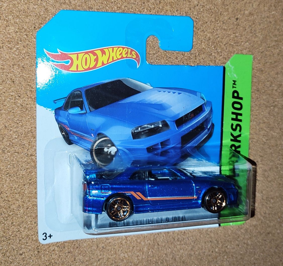 Hot Wheels Nissan Skyline GT-R R34 (R34) z 2014