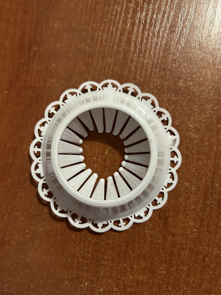 Plastikowa ochrona świecy komunijnej, okapnik na świecę chrzest