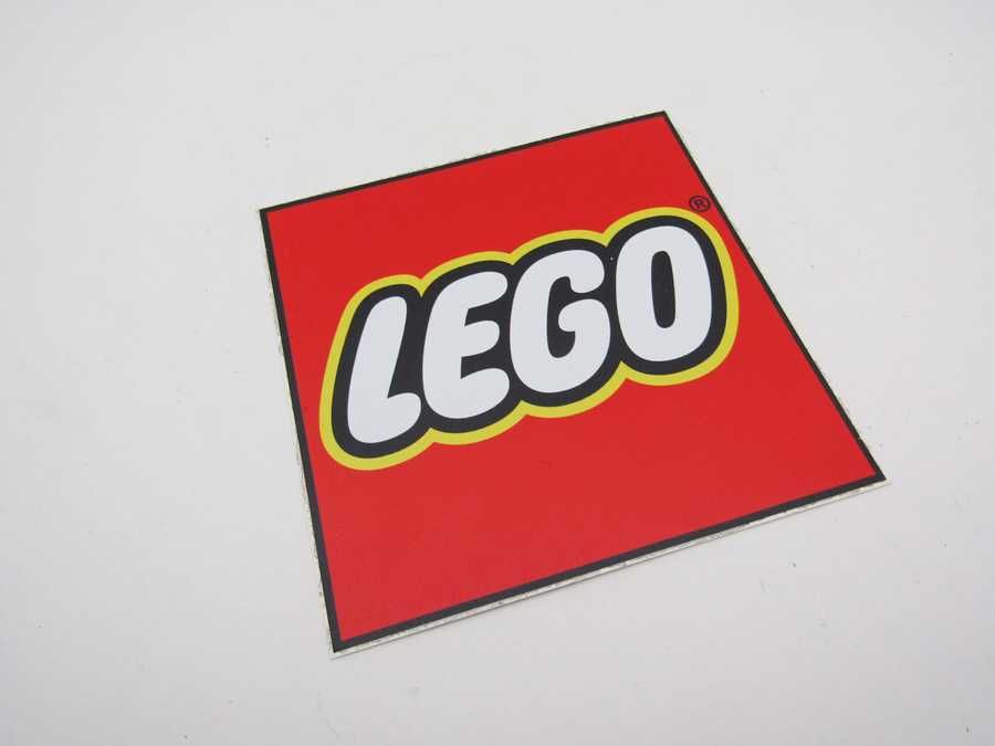 Lote de 2 Autocolantes Originais 80's/90's LEGO 15x15cm + 22x22cm