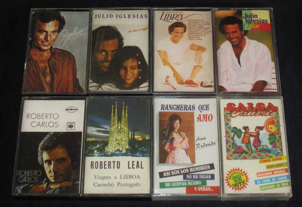 Cassete K7 Roberto Leal Carlos Julio Iglesias