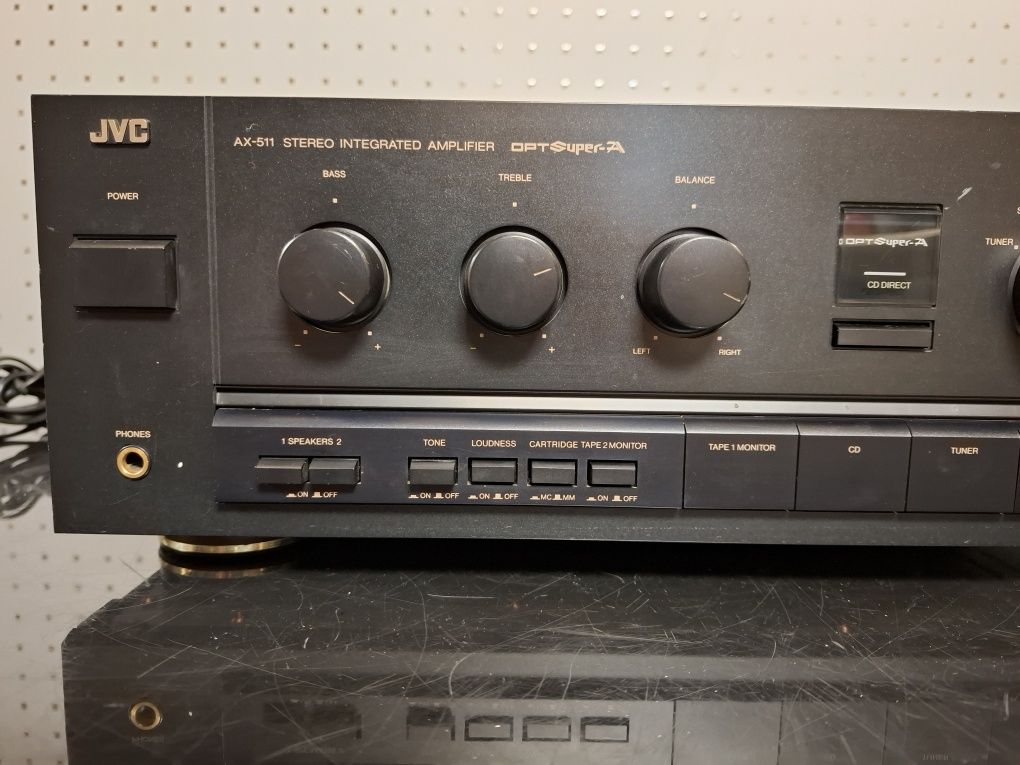 Wzmacniacz JVC AX-511BK, stan Bdb. Made in Japan