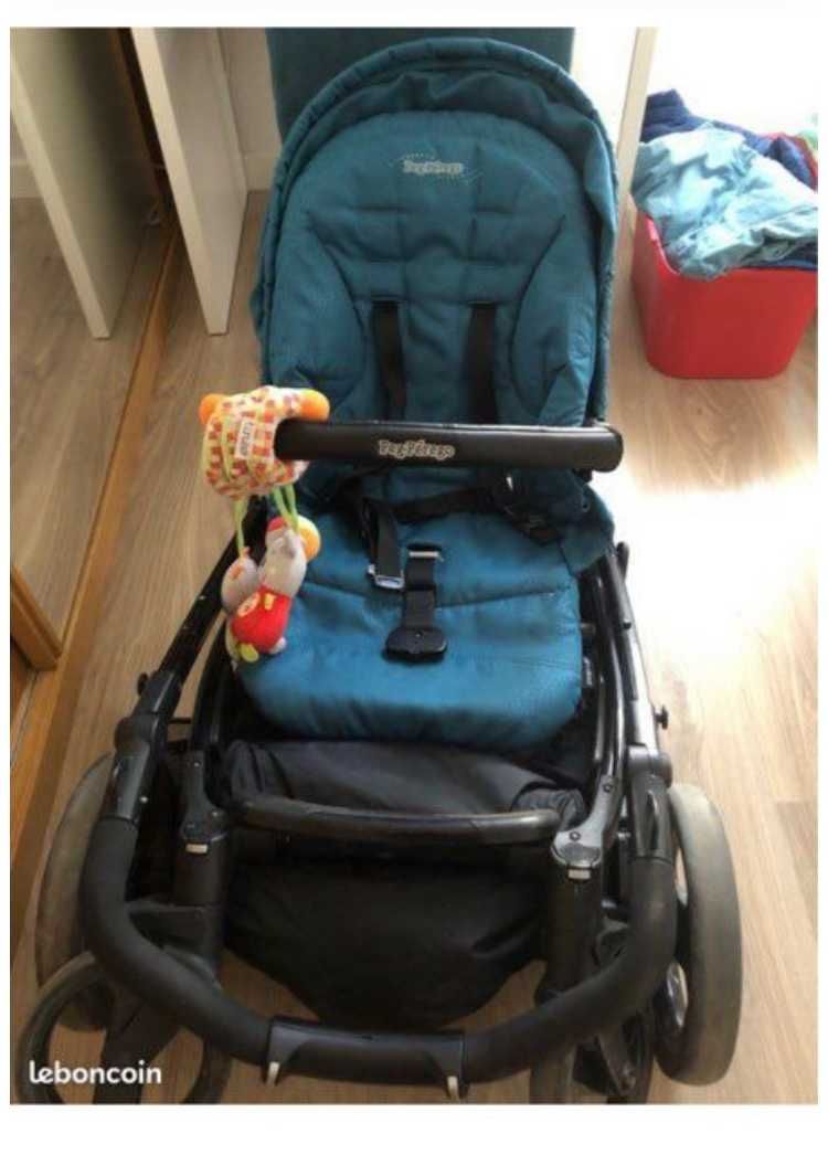 carrinho de Bebe trio PEG-PEREGO BOOK PLUS Completo