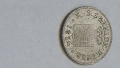 D M290, 1/2 grosza 5 fenigów Niemcy 1856 stara moneta