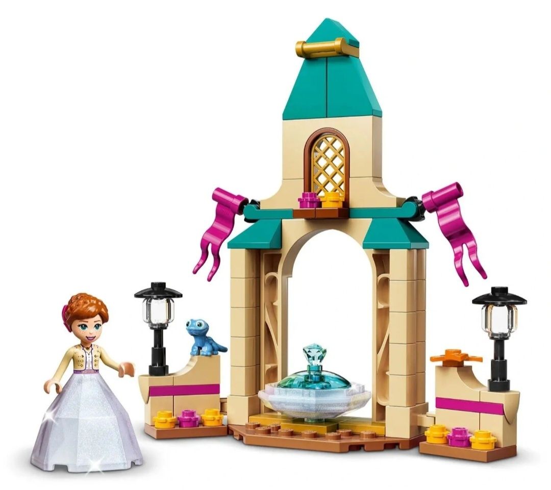 LEGO Disney -  Dziedziniec zamku Anny - 43198 - NOWE.