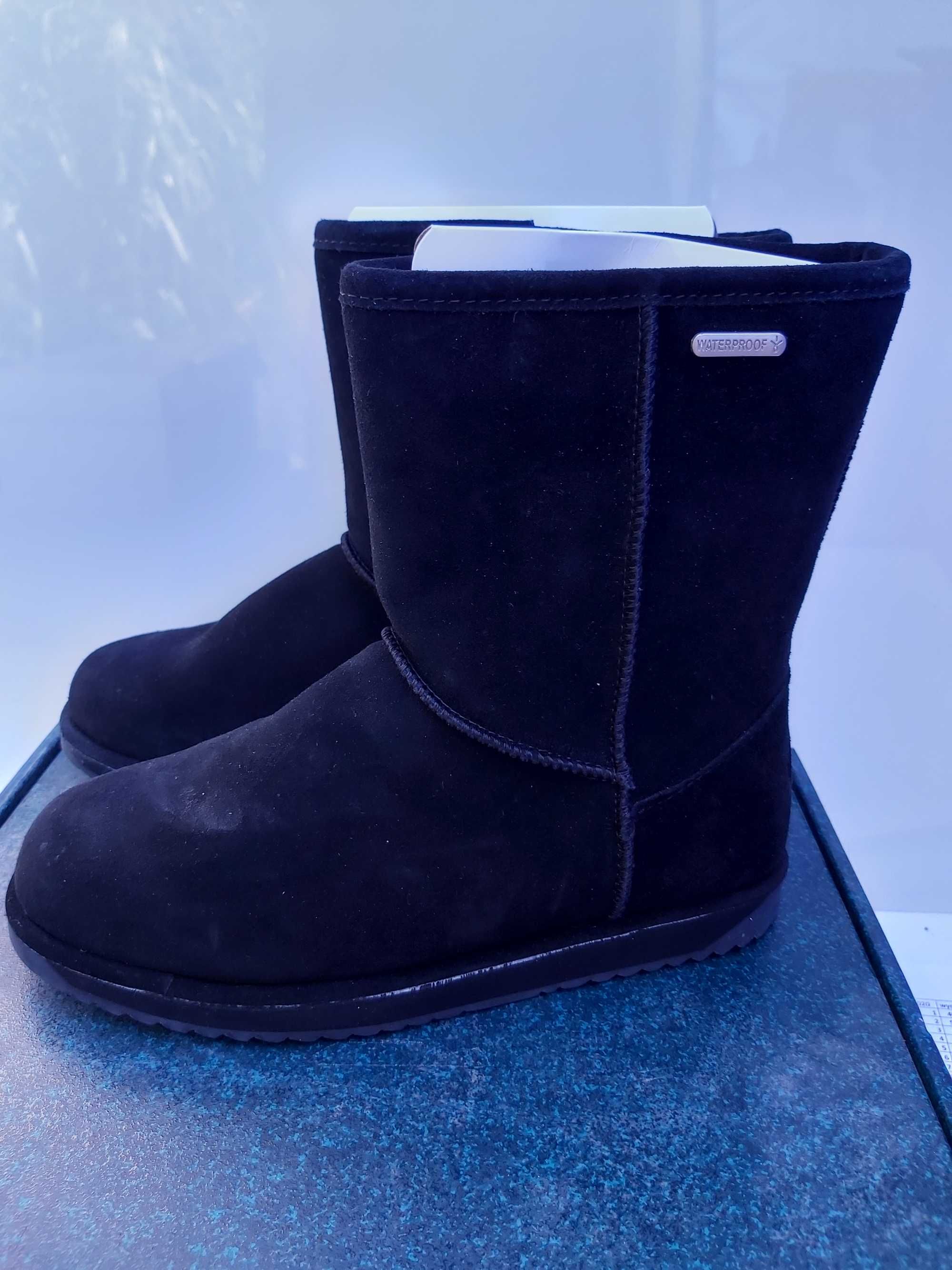 Nowe kozaki botki EMU AUSTRALIA Paterson LO czarnec37 us6 w/f