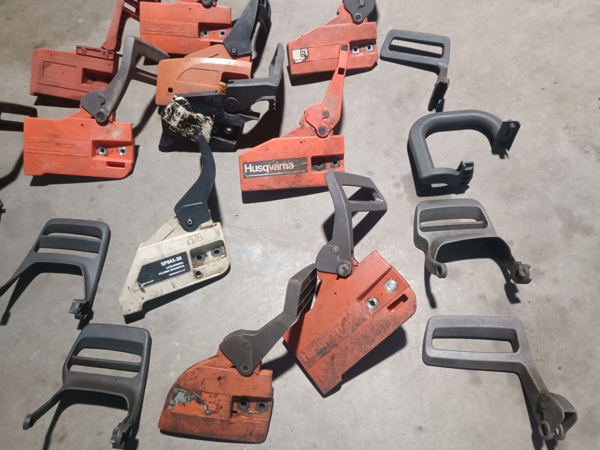 Hamulec dźwignia hamulca piła Husqvarna Stihl osłona