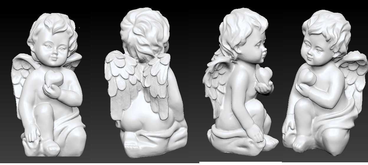 3D модели для ЧПУ для камня ангелы
