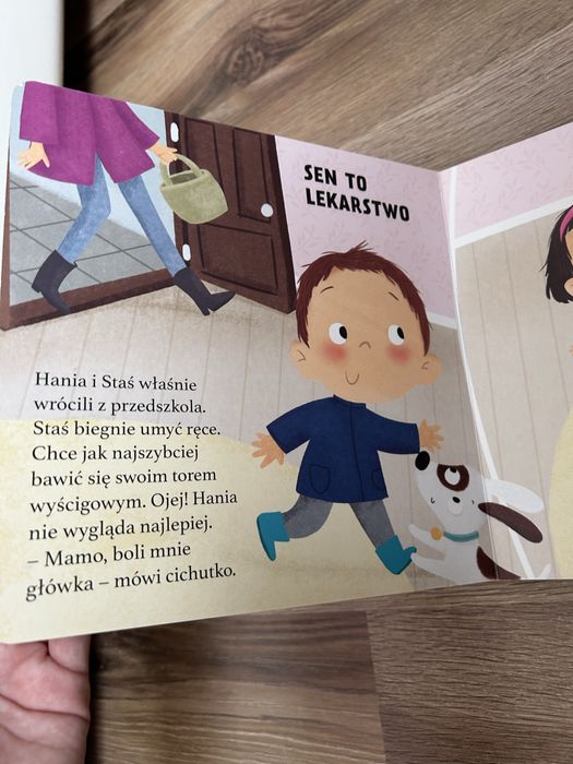 Zestaw książek Krok po kroku, Hania i Staś to moje, Nie chcę spać