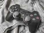 Pad PS3 sixaxis półprzeźroczysty premierowy