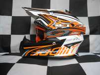 Kask enduro SUOMY RUMBLE rozm.L 59-60cm + gogle OAKLEY PROVEN KTM