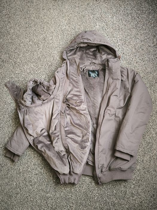 Kurtka ciążowa z wstawką niemowlęcą