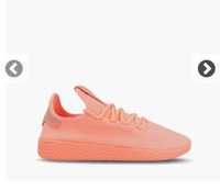 Adidas pharrel williams neonowe brzoskwiniowe 38 i 2/3