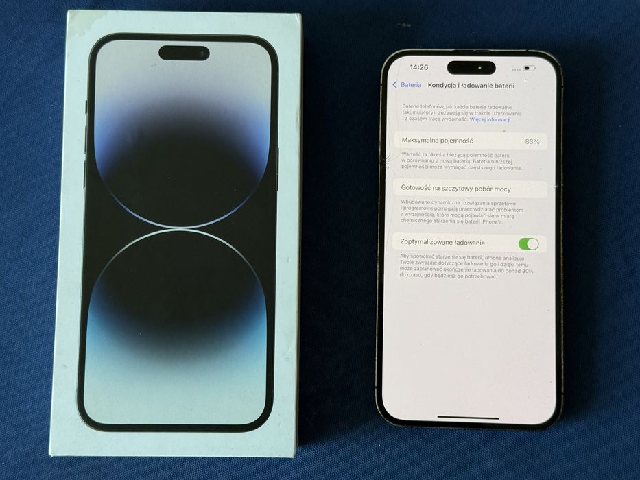 iPhone 14 pro max 128 zbity ekran