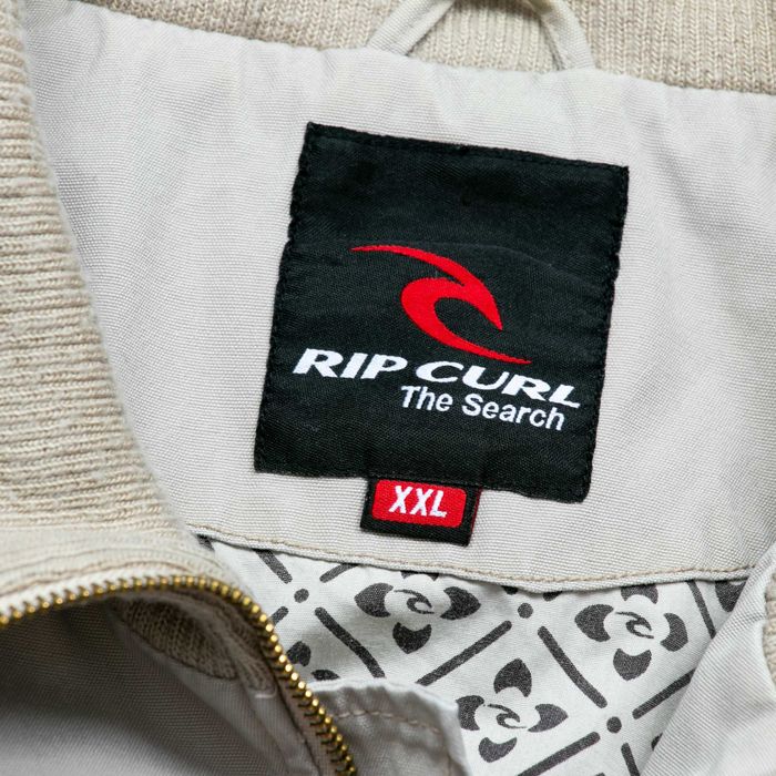 Vintage Rip Curl kurtka bomberka z wysoką stójką XXL