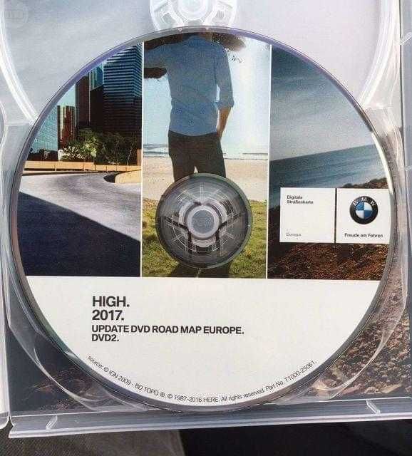 DVD / CD BMW - Atualização GPS / Navegação