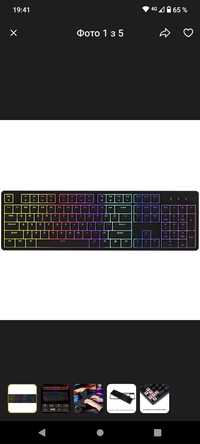 Игровая механическая клавиатура Irok fe104 RGB