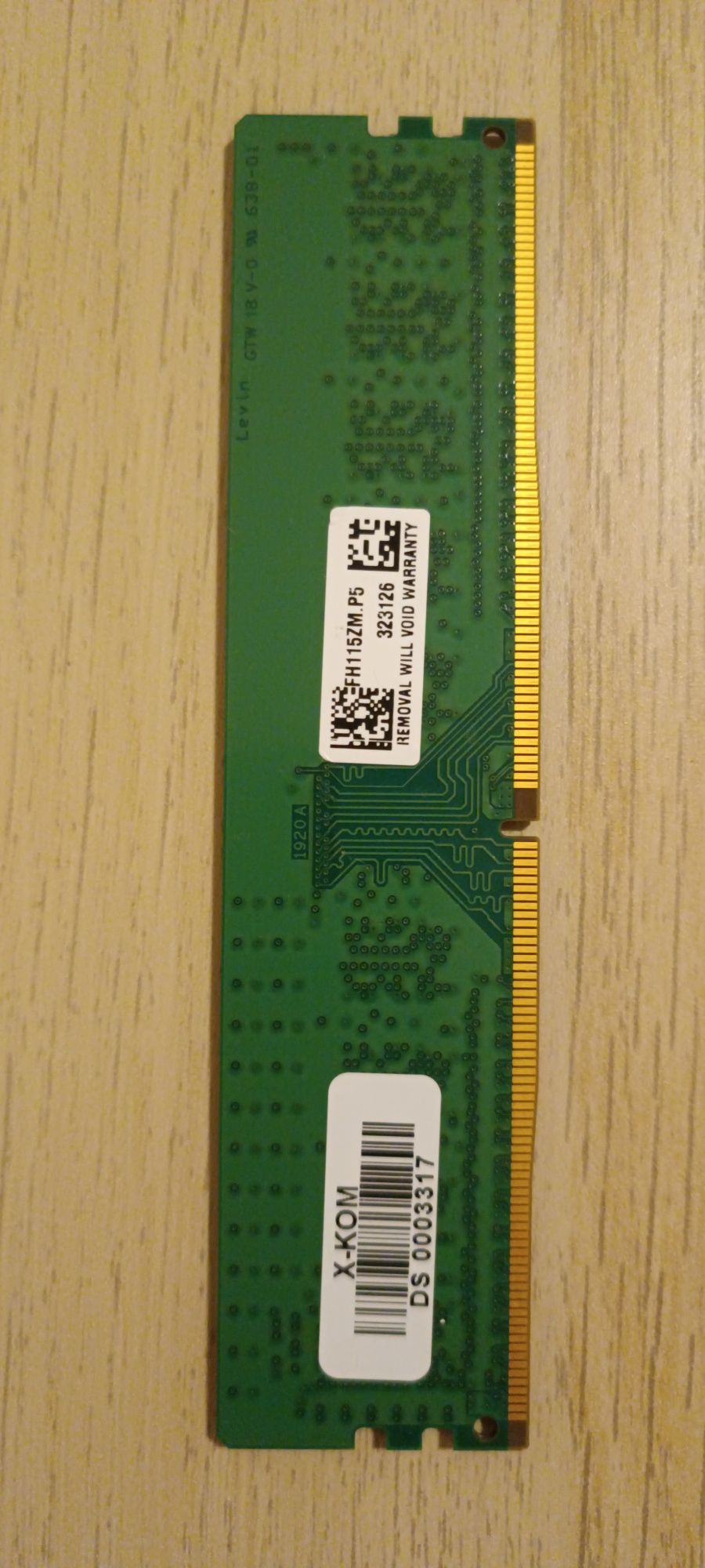 Pamięć RAM 8GB DDR4 3200MHz CL22 UDIMM