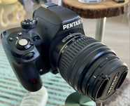 Pentax K-50 uzywany caly zestaw