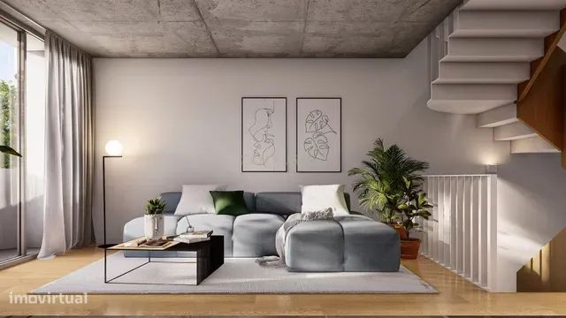 Moradia T3 com varanda e jardim em Pedroso, Vila Nova de Gaia, Porto