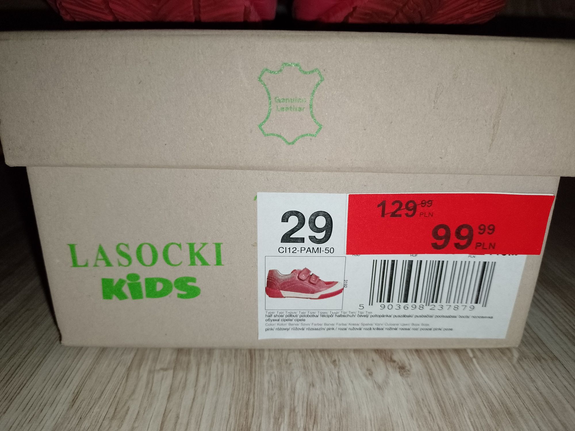Półbuty Lasocki Kids 29 buciki buty skóra naturalna