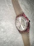 Rozowy zegarek Swatch Swiss
