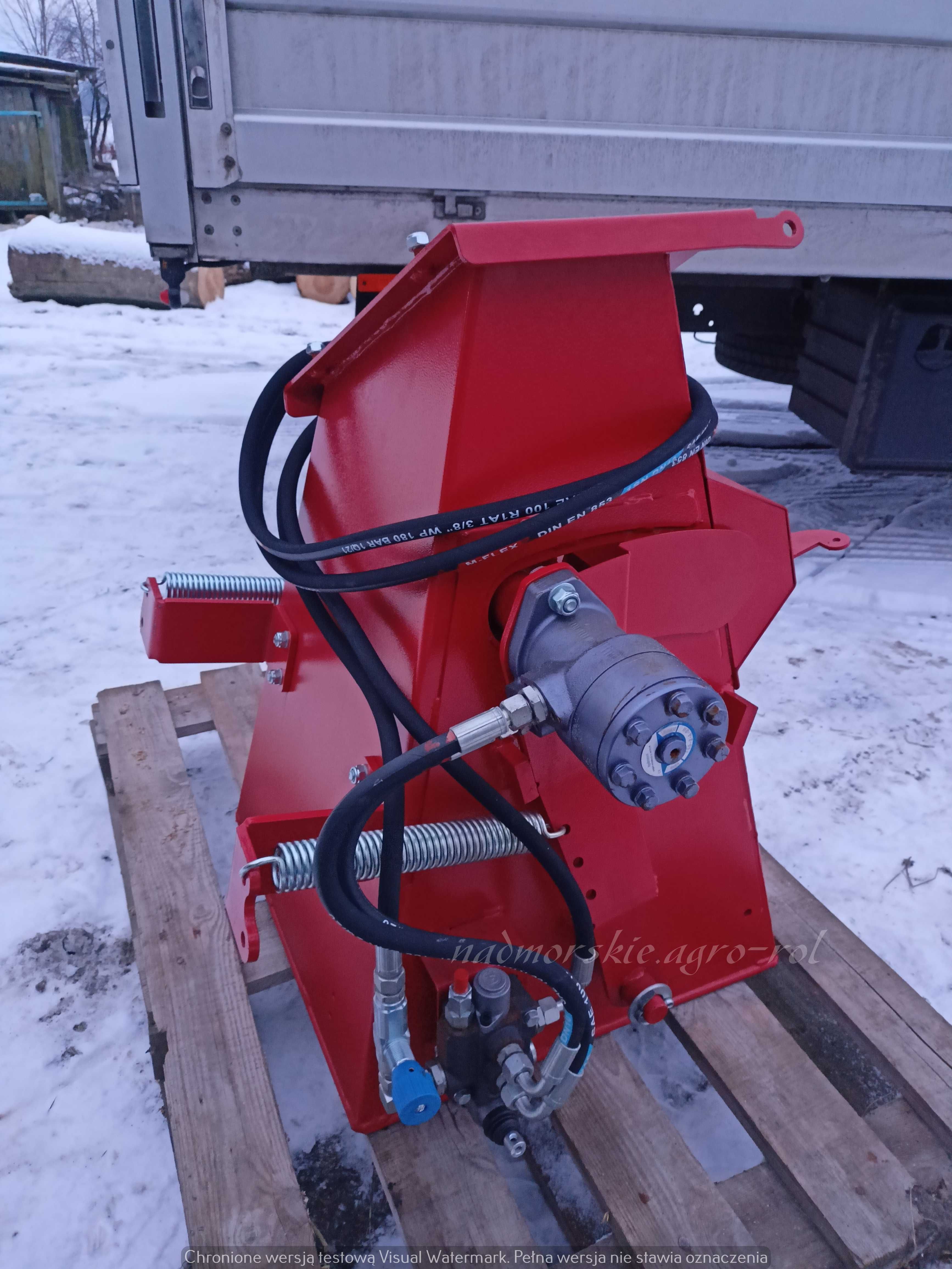 hydraulika do rębaka tarczowego podajnik kosz hydrauliczny DOWÓZ