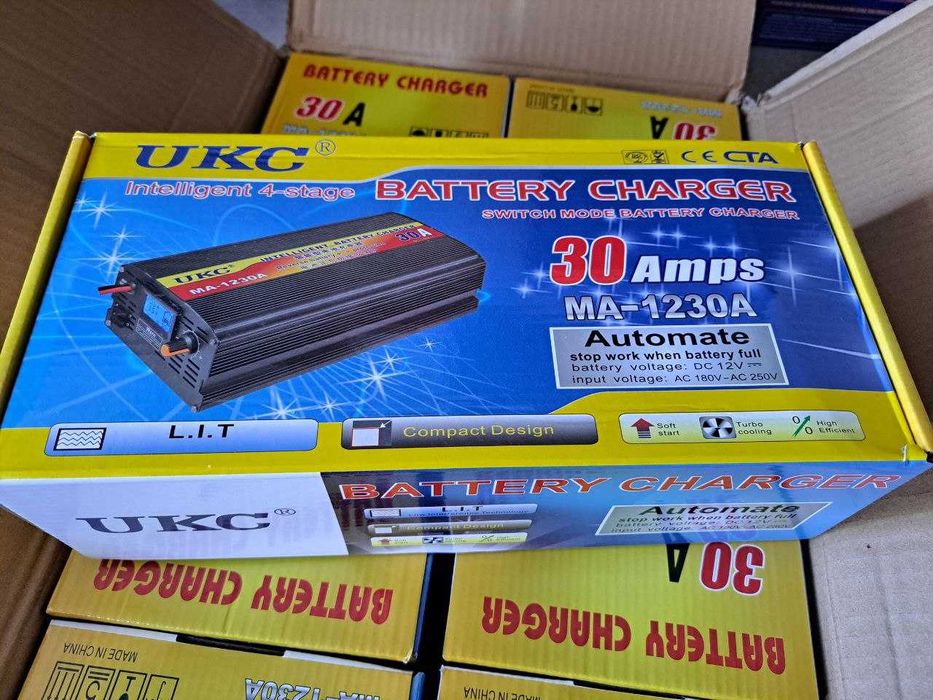 Зарядное устройство 12 вольт 20/30 ампер. Зарядка автомобильная